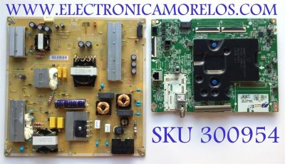 KIT DE TARJETAS PARA TV LG / MAIN EBT67238409 / EAX69581205 / 67238409 / FUENTE EAY65895542 / EAX69501502 / LGP75NT-21U1 / EPCD23CB1B / 3PCR02832B / PANEL NC750TQG-VCKH3 / MODELO 75UQ8000AUB.BUSCLKR